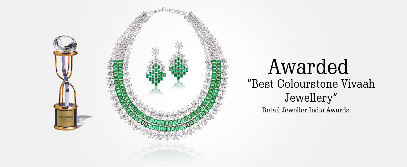 Awarded Best Colourstone Vivaah Jewellery